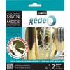 Zlaté kovové listy Gédéo Mirror 14×14cm 12 ks
