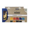 Sada akrylových barev Pébéo Origin Acrylics odstíny Essentials 10 x 60 ml