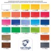 Sada akvarelových barev Van Gogh 24 pánviček + příslušenství v dřevěném boxu 3