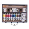 Sada olejových barev Van Gogh v kufříku - Basic XL 12 x 40 ml
