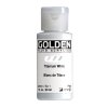 Akrylová farba Golden Fluid - 2380 Titanium White