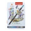 Sada pastelek Bruynzeel Expression 12 ks - Metallic