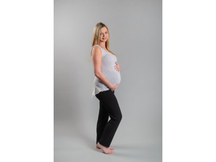 Těhotenské legíny – mírně rozšířené v délce