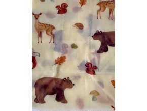 Lesní zvířátka vel.M