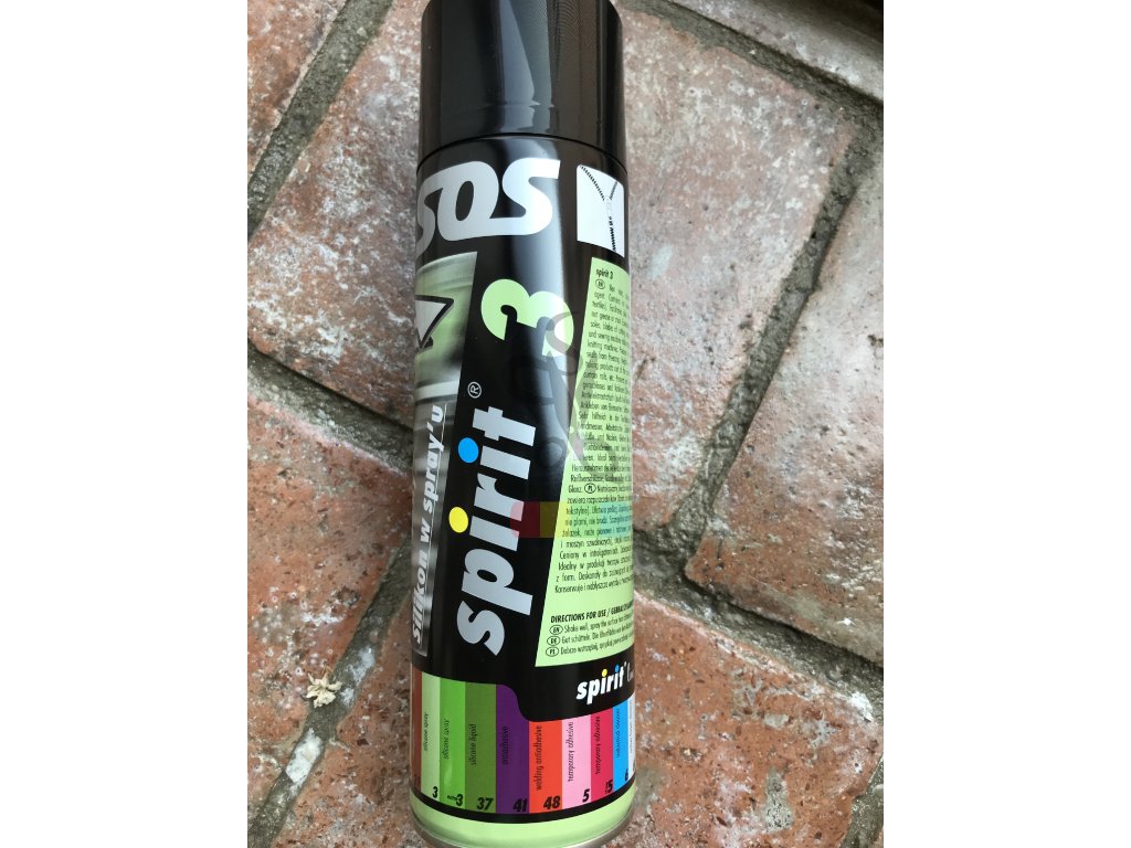 silikonový olej SPIRIT 3 ve spray - 500 ml