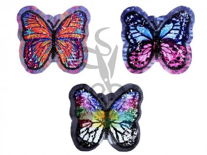 aplikace - motýl multicolor