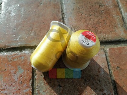 COFEE - polyesterová - středně žlutá - 5000 m - G735