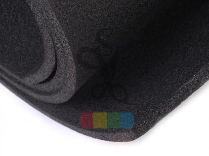 Síťová pěna/výztuha na kabelky- 6 mm, šíře 100 cm, barva antracit