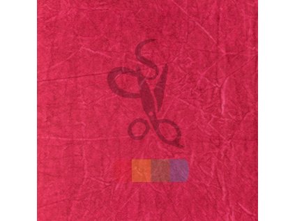 [S1303R 186221] [S1303R] Cotton Dirty Wash Snoozy Fabrics (Dark Red)
