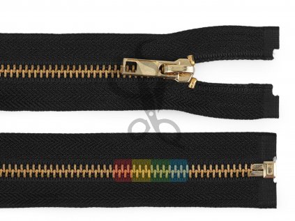 kovový zip  6 mm, 90 cm