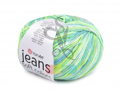 Pletací příze - jeans soft colors