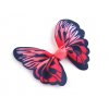 textilní aplikace 3D motýl - různé vzory