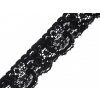 elastická krajka 35 mm - černá