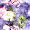 [S1784R 3683] [S1784R] Rayon Poplin Digital Printed Artistic Flowers (Design C)