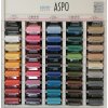 polyesterové nitě ASPO 120 - návin 1000 m - více barev