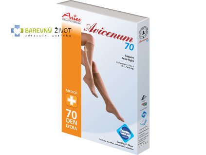 Avicenum 70 – kompresní podpůrné podkolenky
