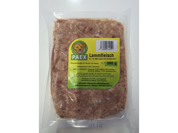 Jehněčí mletá svalovina 500g - Lammfleisch