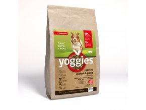 5kg yoggies iberico veprove maso s jablky granule lisovane za studena s probiotiky