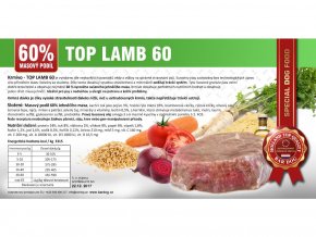 Bardog - top lamb 60 15kg