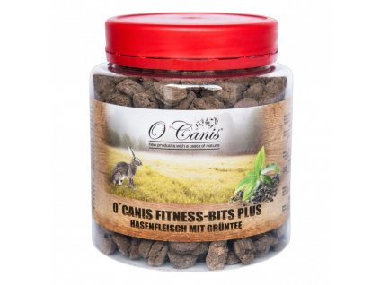 o canis fitness bits plus zajic se zelenym cajem