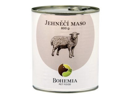 BOHEMIA Jehněčí maso ve vlastní šťávě 800 g