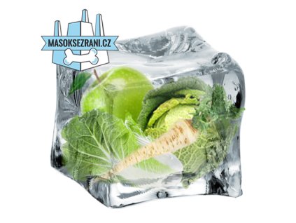 BARF MIX ZELENINY A OVOCE varianta 5 0,4 kg ledviny, játra