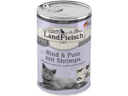 landfleisch cat hovezi kruta krevety