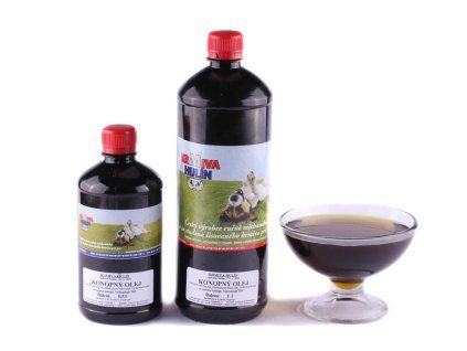 Konopny olej pro psy