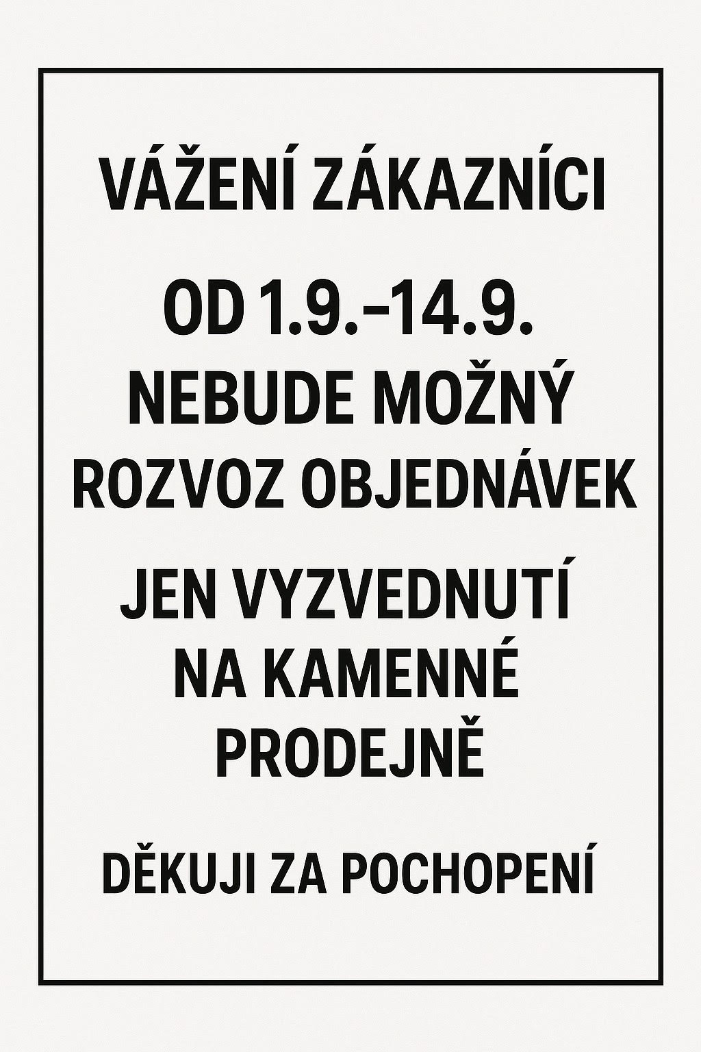 rozvoz