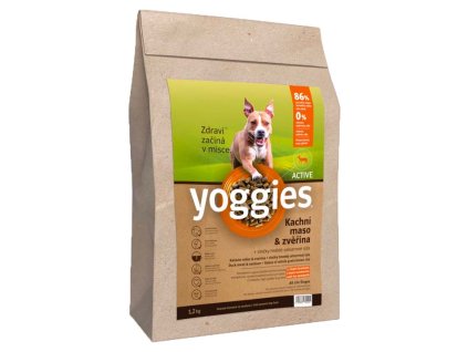 Yoggies za studena lisované krmivo kacacie a zverina 20kg