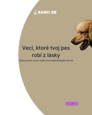 Nie si pre svojho psa len človek… si jeho celý svet. 🐾🌍 Každý pohľad, ktorým ťa sleduje, nie je náhoda. Je v ňom obdiv,...