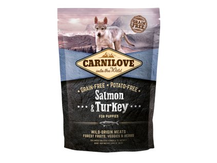 Carnilove Psí granule - Losos a krůtí maso 1,5 kg