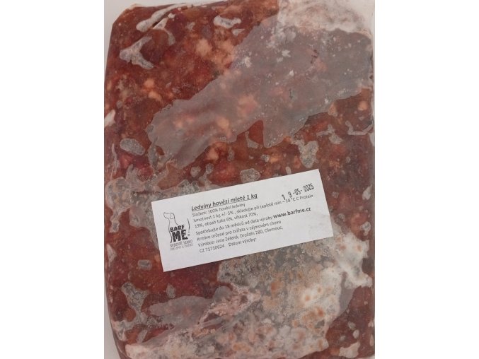 ledviny hovězí mleté