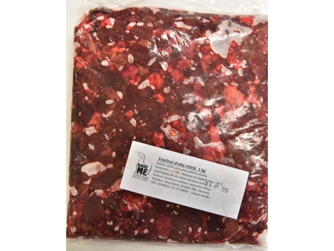 vepřové droby mleté 1kg