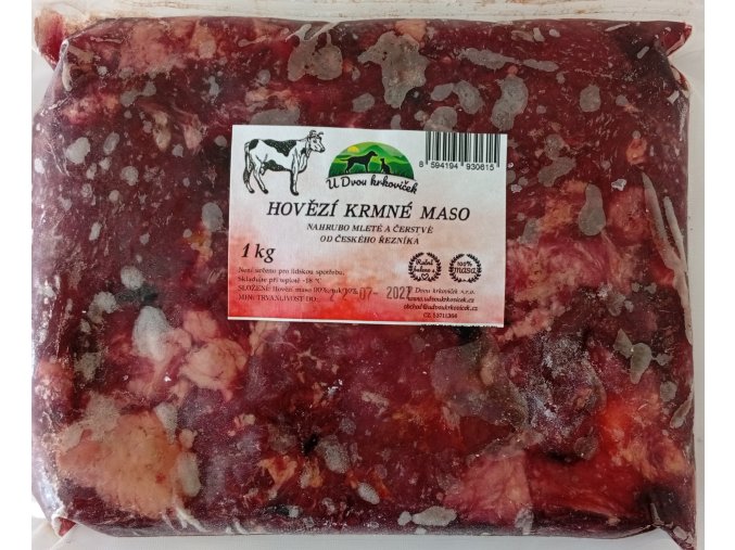 Hovězí hrubomleté maso 1kg