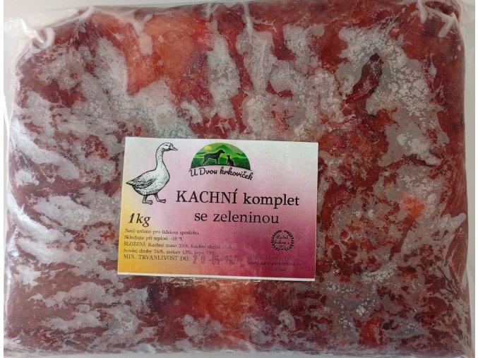 kachní komplet se zeleninou
