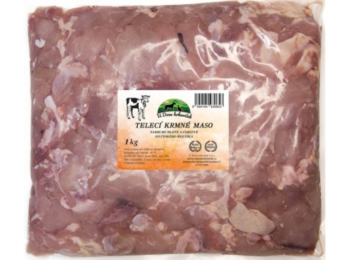 telecí hrubomleté maso