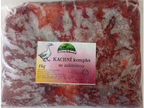 kachní komplet se zeleninou