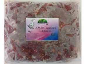 kachní komplet s drštkami