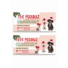 VIANOČNÝ PSOUKAZ - darček pre každého psíčkara v hodnote 20, 50, 75 a 100 eur