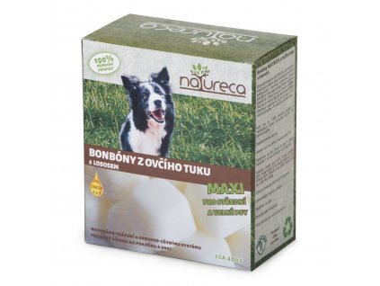 Bonbóny z ovčího tuku s lososem maxi