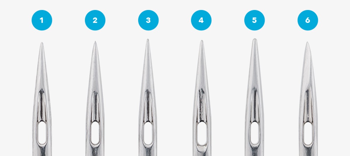 Naučte se vybrat tu správnou jehlu