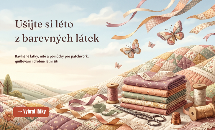 Ušijte si léto z barevných látek