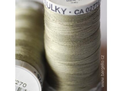 Nit  Sulky Cotton Dk. Gray Khaki