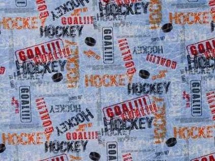 Hockey Ice Blue