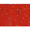 Silver Circuit Traces Red