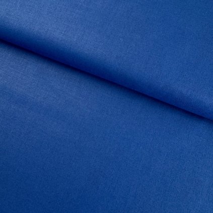 167868 3 bavlna jednofarebna modra kralovska