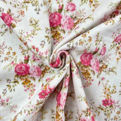 169208 gazovina digital ruze na bielom