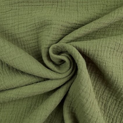 169680 dvojita gazovina muselin zelena army