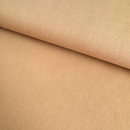 168172 3 baumwolle einfarbig helles karamellbraun